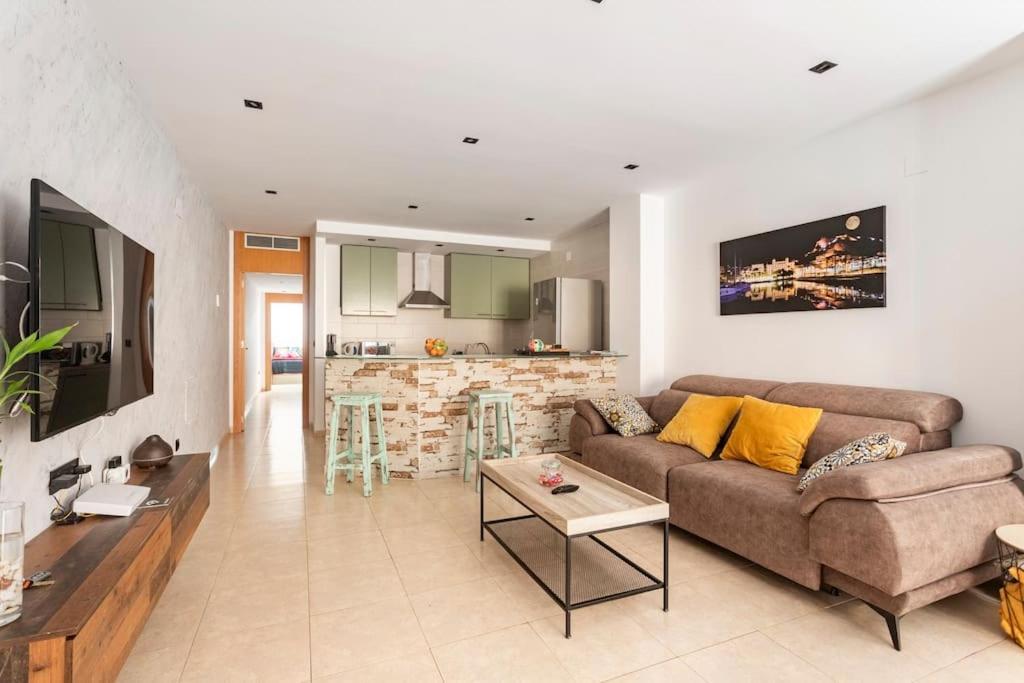 Castelplace Beach Con Plaza De Garage Incluida, Free Parking And Ac 알리칸테 외부 사진